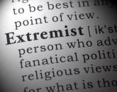 Dictionary page for the definition of the work extremist
